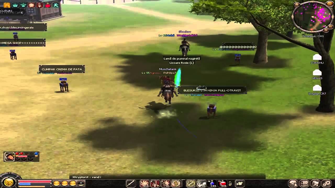 Let's Play Metin2 Ro Scorpius [Psih0paT se razbuna pe albastrii]