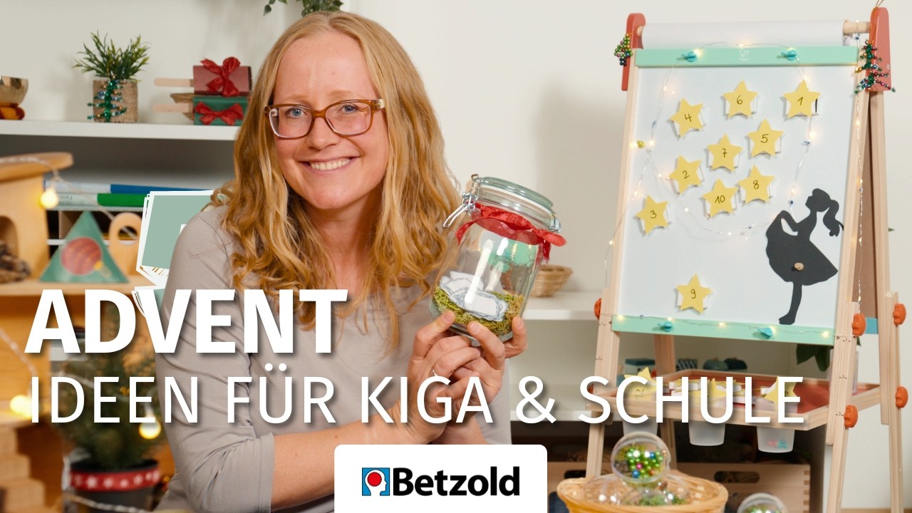🎄 5 kreative ADVENTSKALENDER-IDEEN f&uuml;r KITA & SCHULE 🎄I Betzold