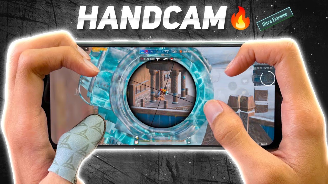 HANDCAM ROG Phone 6 | 5 Fingers & Gyroscope | PUBG Mobile!