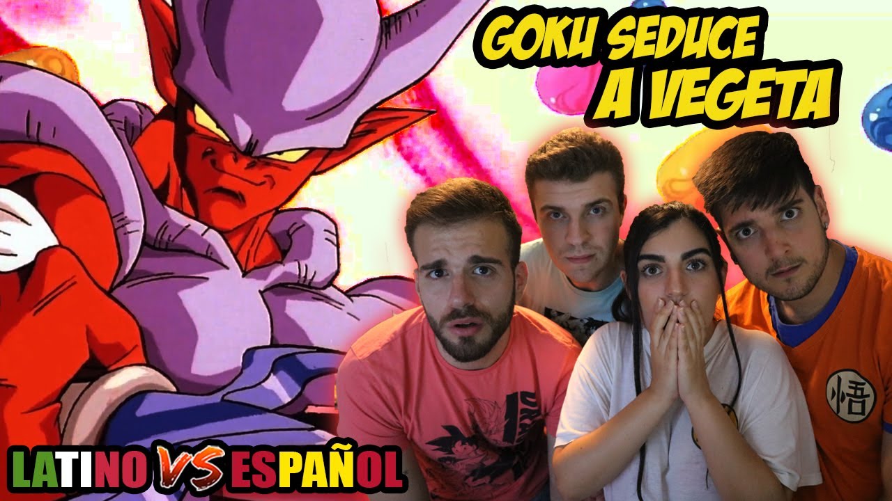 ESPAÑOLES REACCIONAN A DRAGON BALL LATINO VS ESPAÑOL |💥GOKU Y VEGETA VS JANEMBA💥🐲DRAGON BALL Z🐲