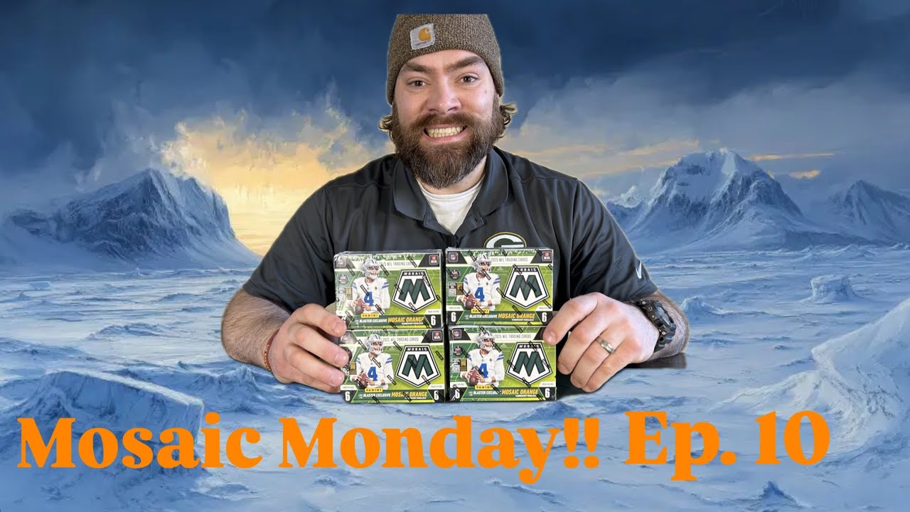 Frozen Tundra Rips Ep. 10 — 4x 2025 Mosaic Blasters! ORANGE HUNT?! 👀❄️🏈