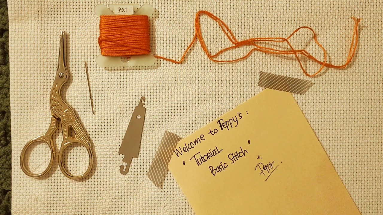 Kristik 101 : Tutorial Sulam Dasar pada Kristik