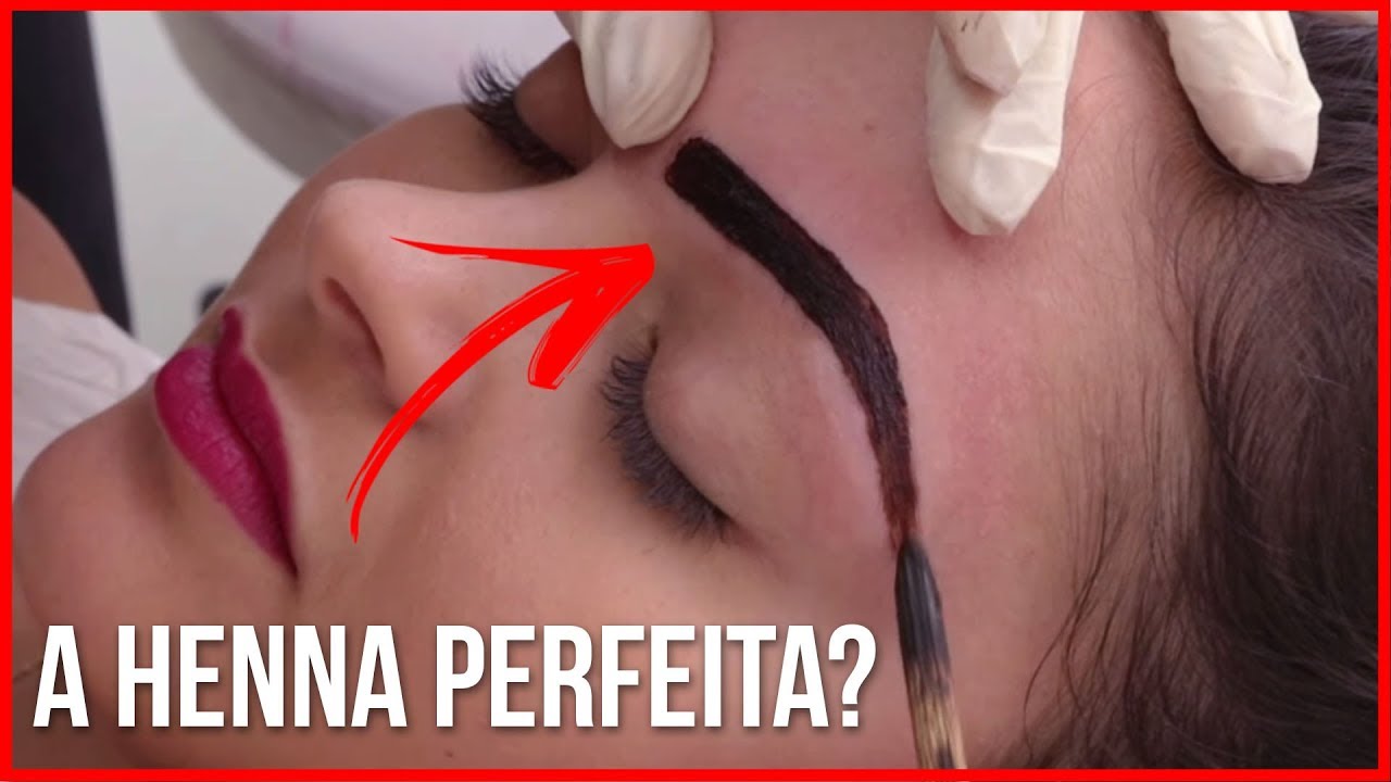 🔴Como aplicar henna na sobrancelha