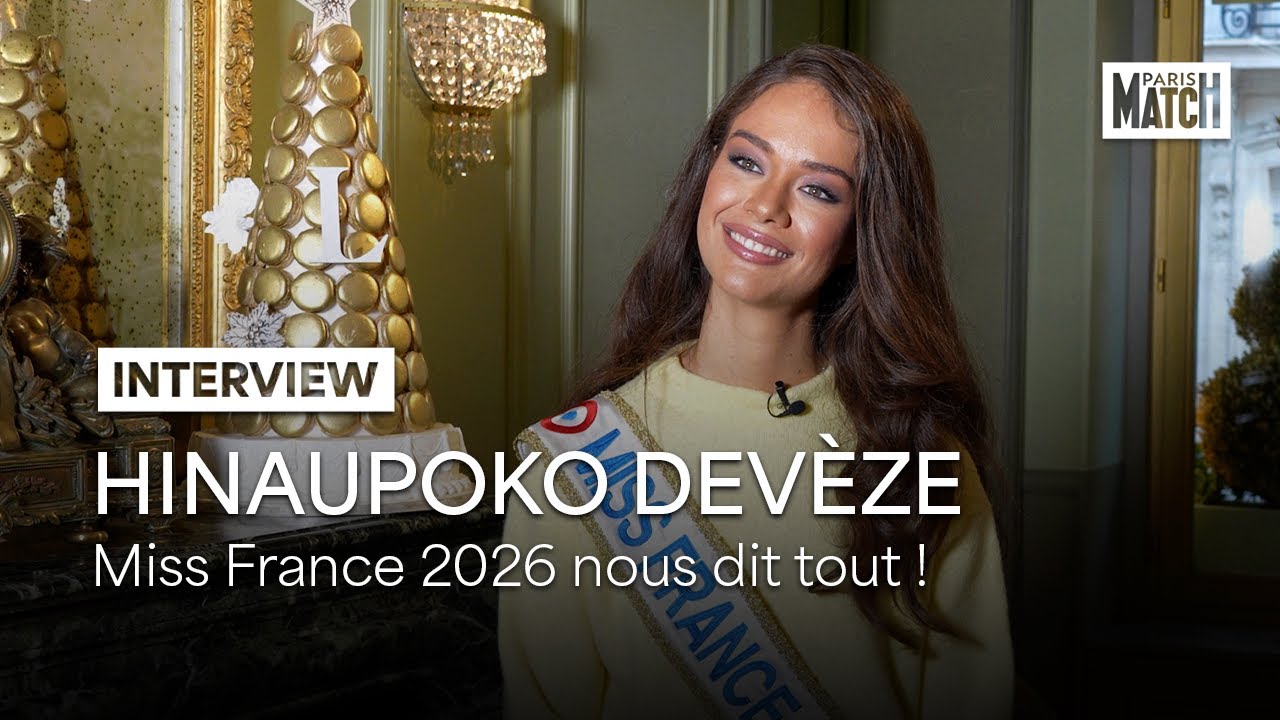 Hinaupoko Devèze, Miss France 2026, nous raconte ses premières heures de règne ! 👑✨