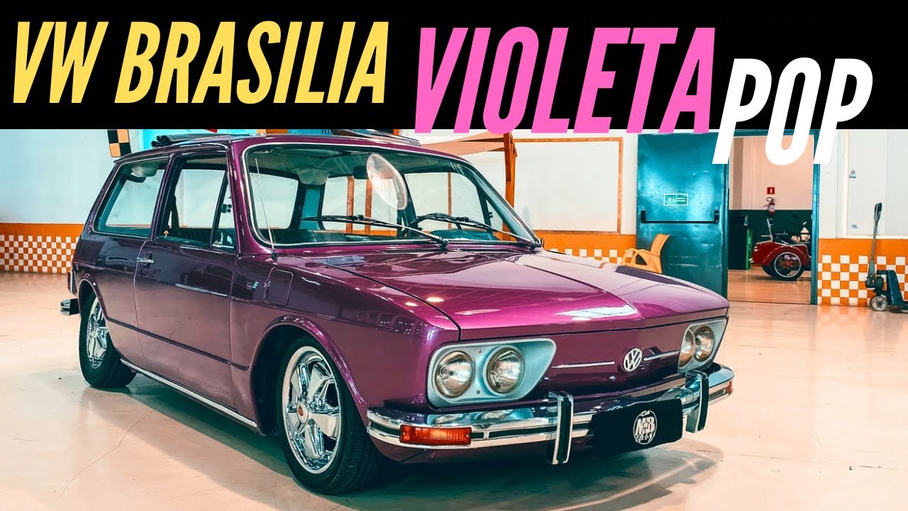 VW BRASILIA COM A COR MAIS RARA DA VOLKSWAGEN PODE SER SUA!!!
