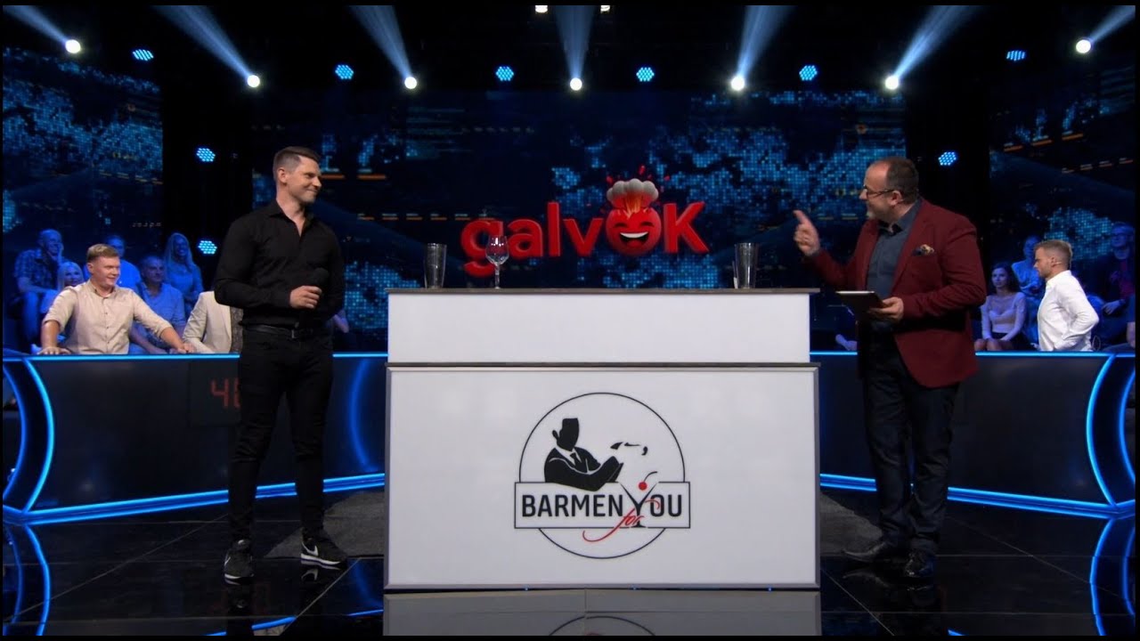BFY - mobilus baras. Baro Šou pasirodymas. Barmen For You. TV3 Galvok
