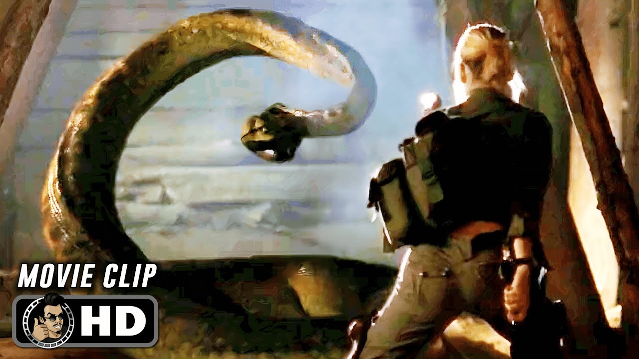 Tunnel Snake Chase Scene | ANACONDAS: TRAIL OF BLOOD (2009) Movie CLIP