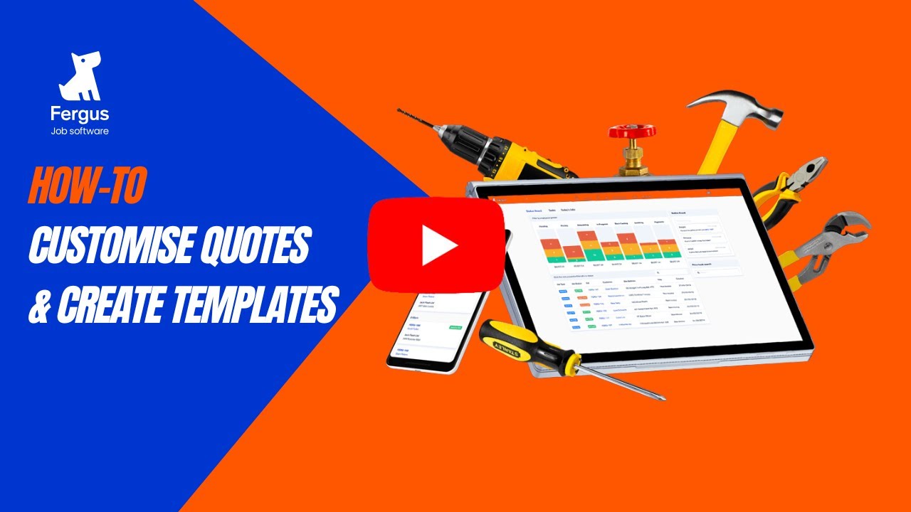 How to Create & Customise Quote Templates in Fergus