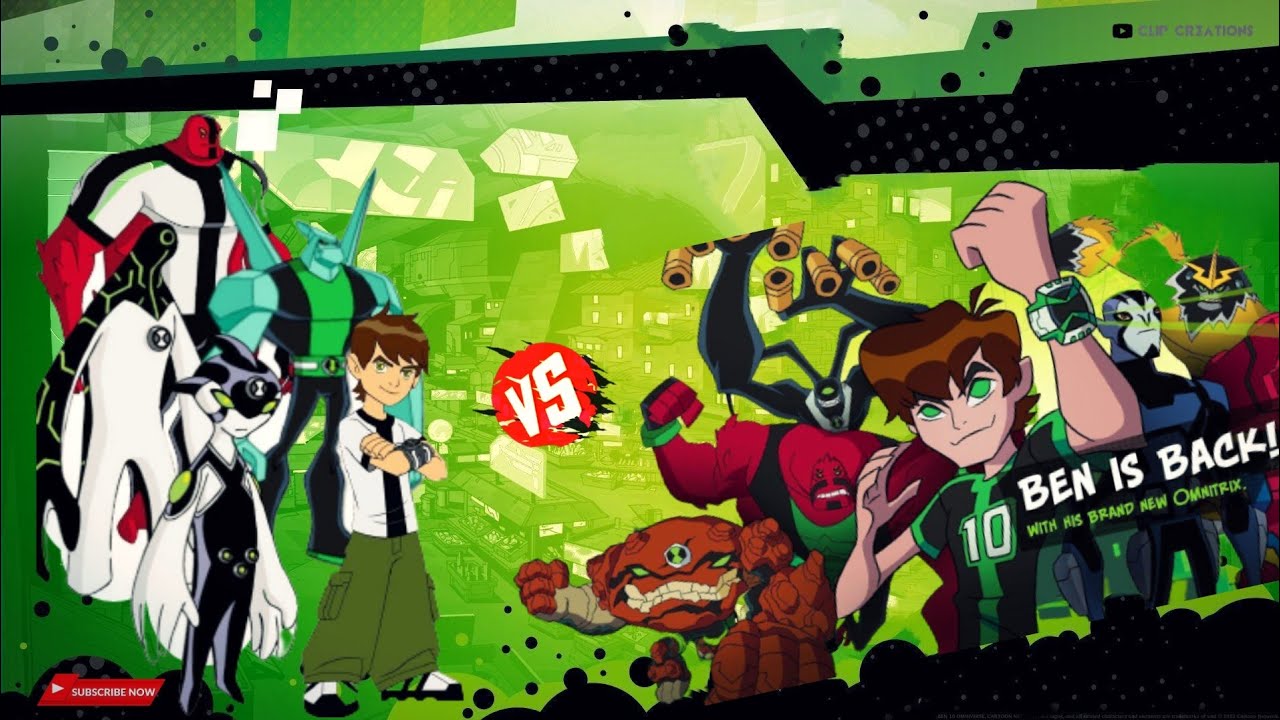 Ben 10 || Classic Vs Omniverse | Difference | Alien force Ultimate Alien force | Reboot