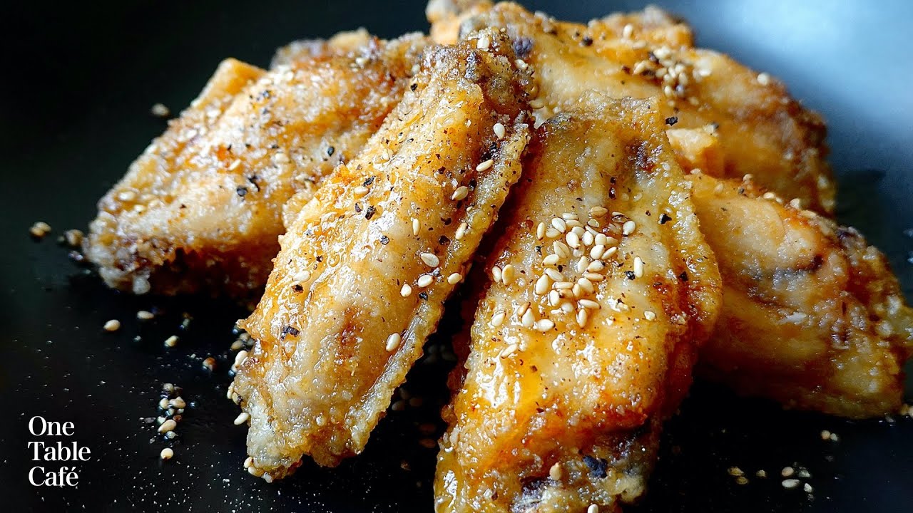 Japanese Tebasaki Chicken Wings (Nagoya Style) ☆ 絶品！簡単！名古屋風手羽先レシピ。
