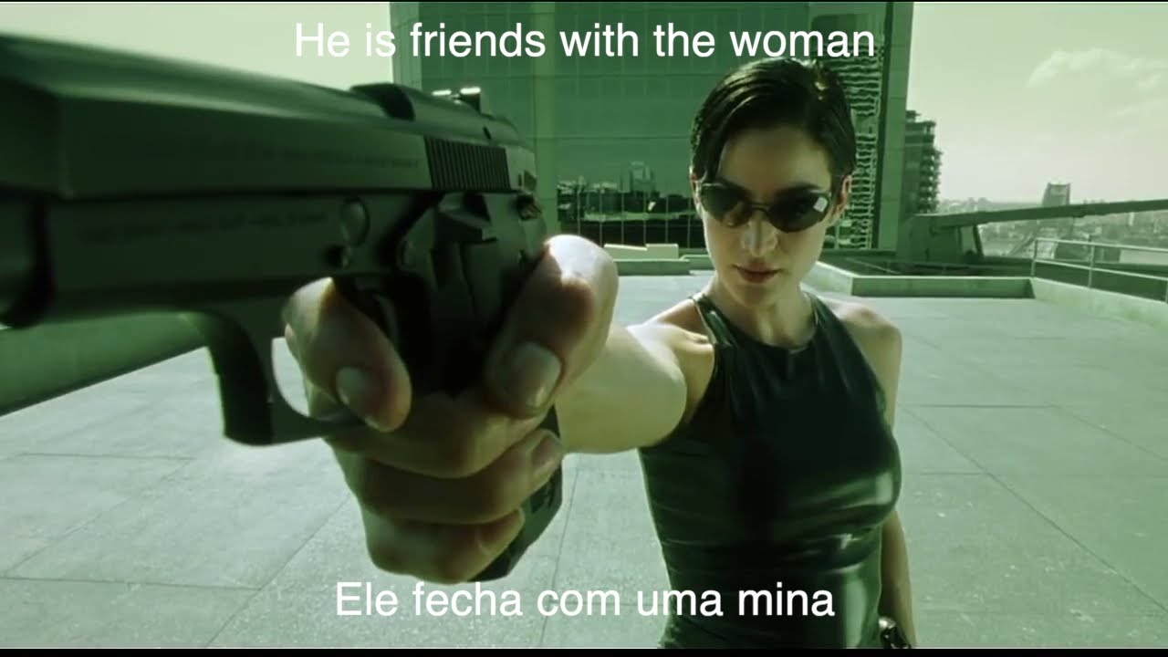 Eu não entendi Matrix - Gangrena Gasosa (EN/PT lyrics)