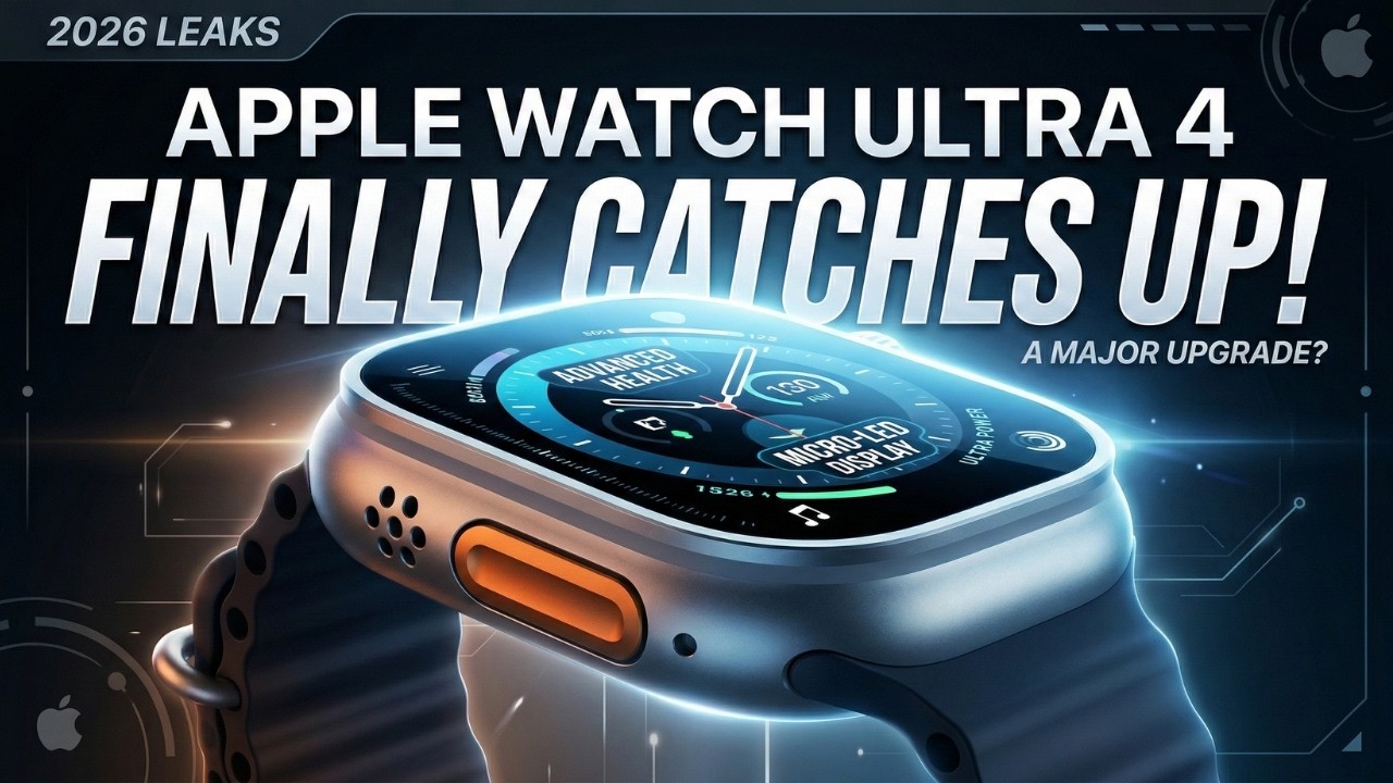 Apple Watch Ultra 4 Leaks — Apple Finally Catches Up!(2026)