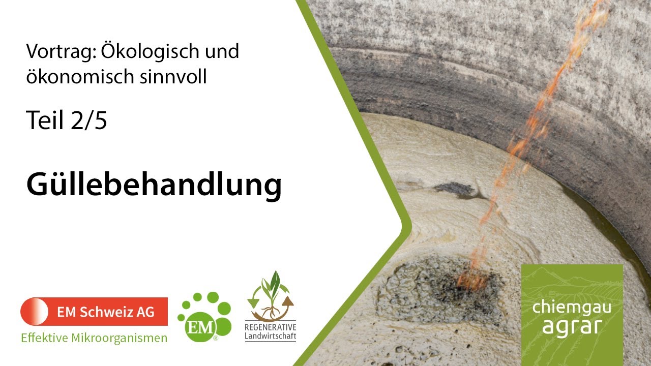 Teil 2 | Ökologisch und ökonomisch sinnvoll | Güllebehandlung