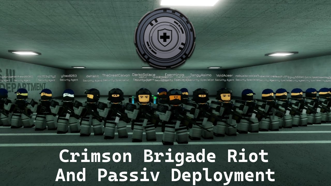 [SCI: Pathos III] Crimson Brigade Riot & CSU Deployment