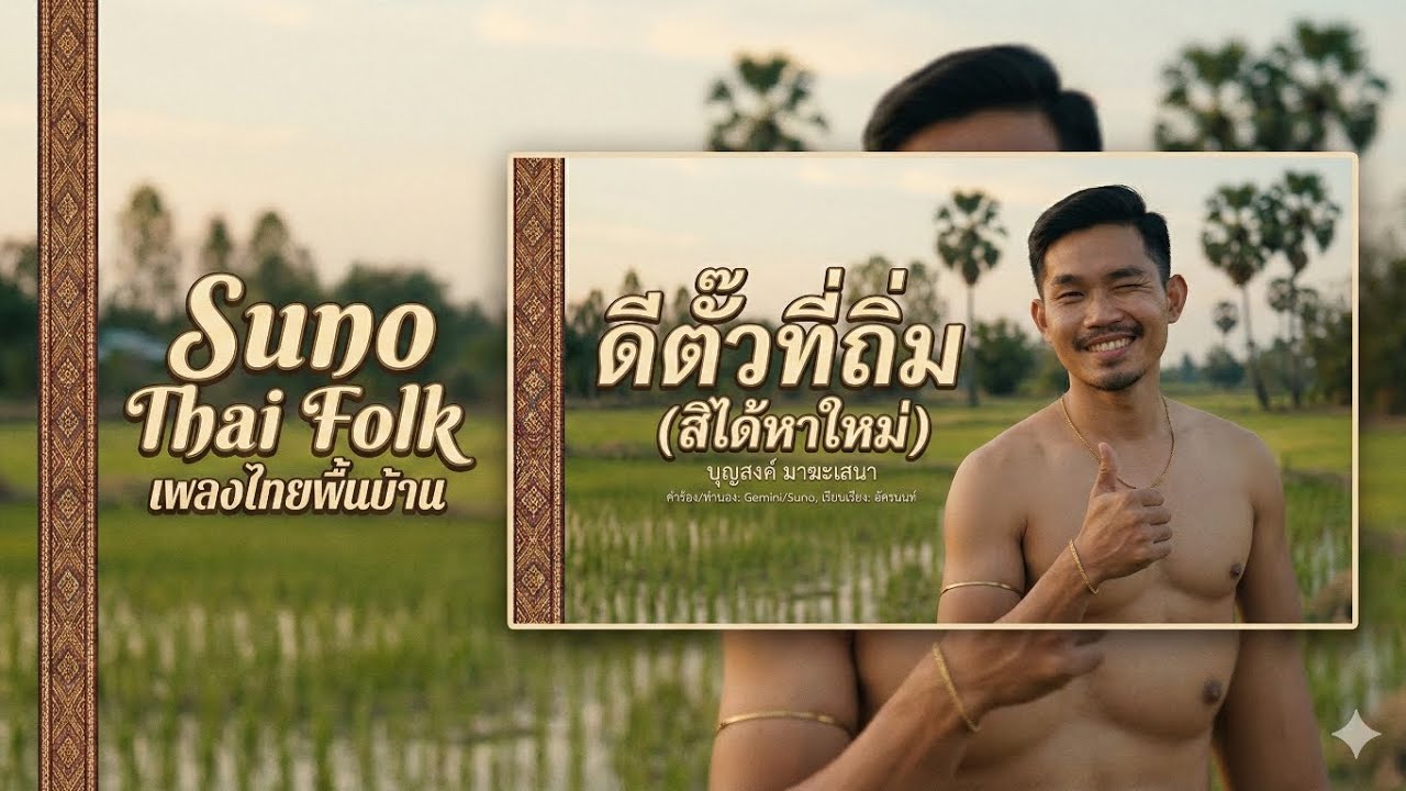 🎶ดีตั๊วที่ถิ่ม (สิได้หาใหม่) – ม่วนคักสไตล์หมอลำแท้🎶 - บุญสงค์ มาฆะเสนา | ภาษาอีสาน 【Official】