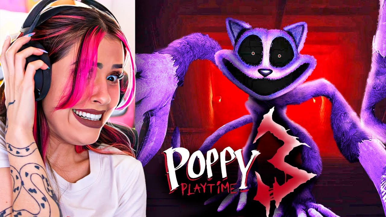 Derrotei o CATNAP no POPPY PLAYTIME!! (Capítulo 3)