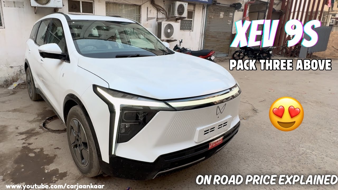 2026 New Mahindra XEV 9S Pack Three Above🚀 Top Variant Electric 11.2 kWh Charger pack 