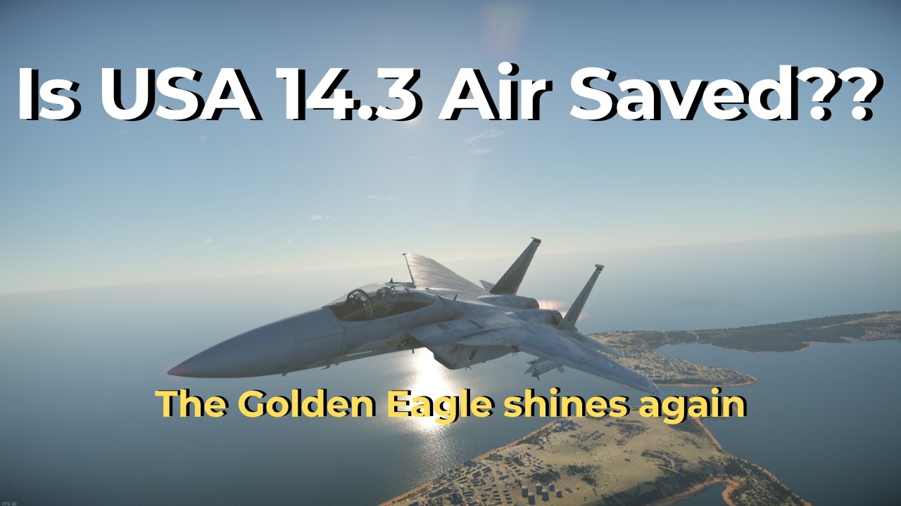 Is the F-15 finally the dominant jet we wished for? || The F-15C Golden Eagle