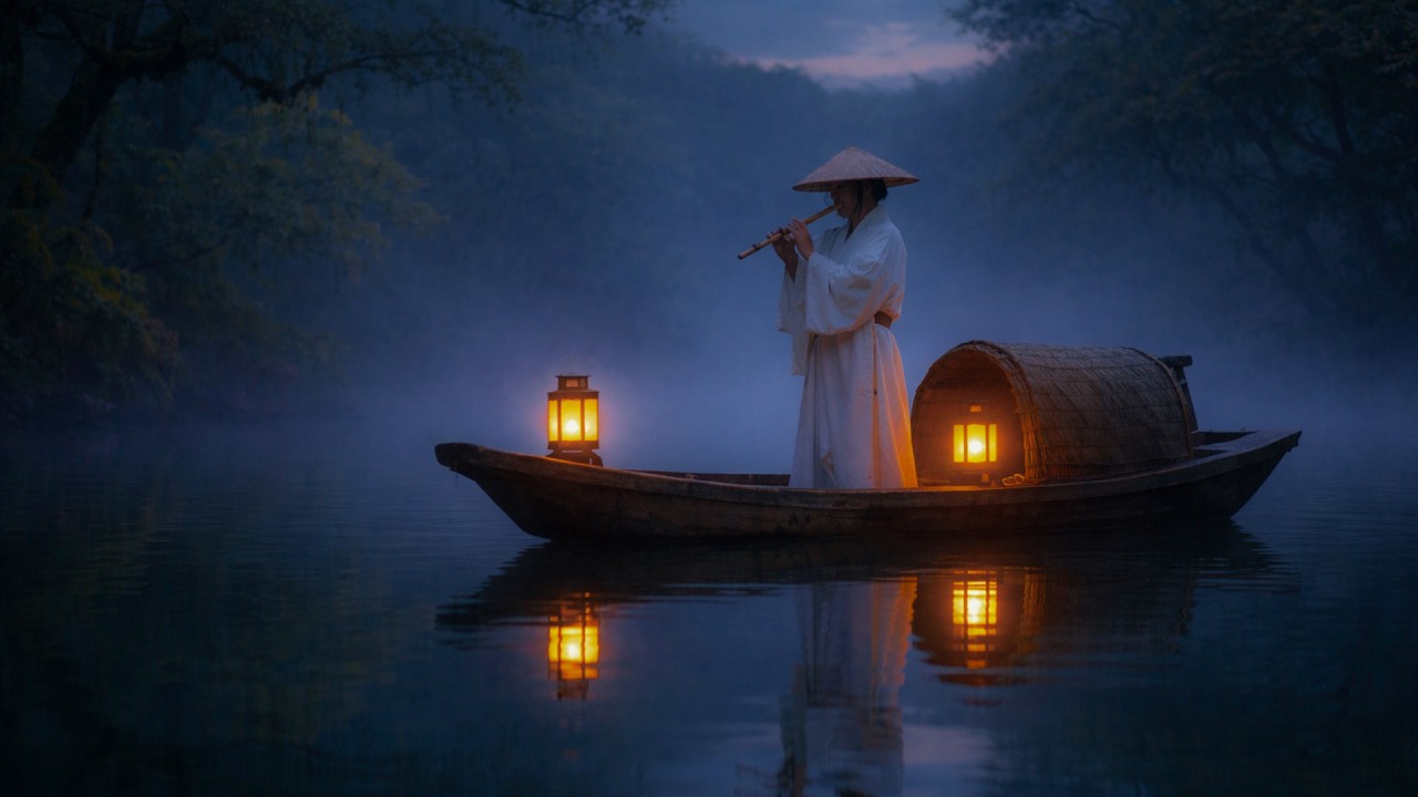 Clear Brain Fog | Japanese Zen + Theta waves | for a Quiet Mind