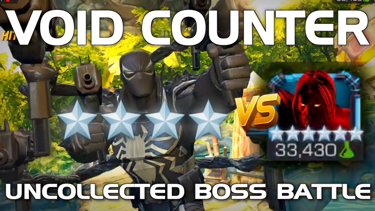 Nulling the Void: Agent Venom vs. Void (Uncollected) w/ Debuff Tracker | Marvel Contest of Champions