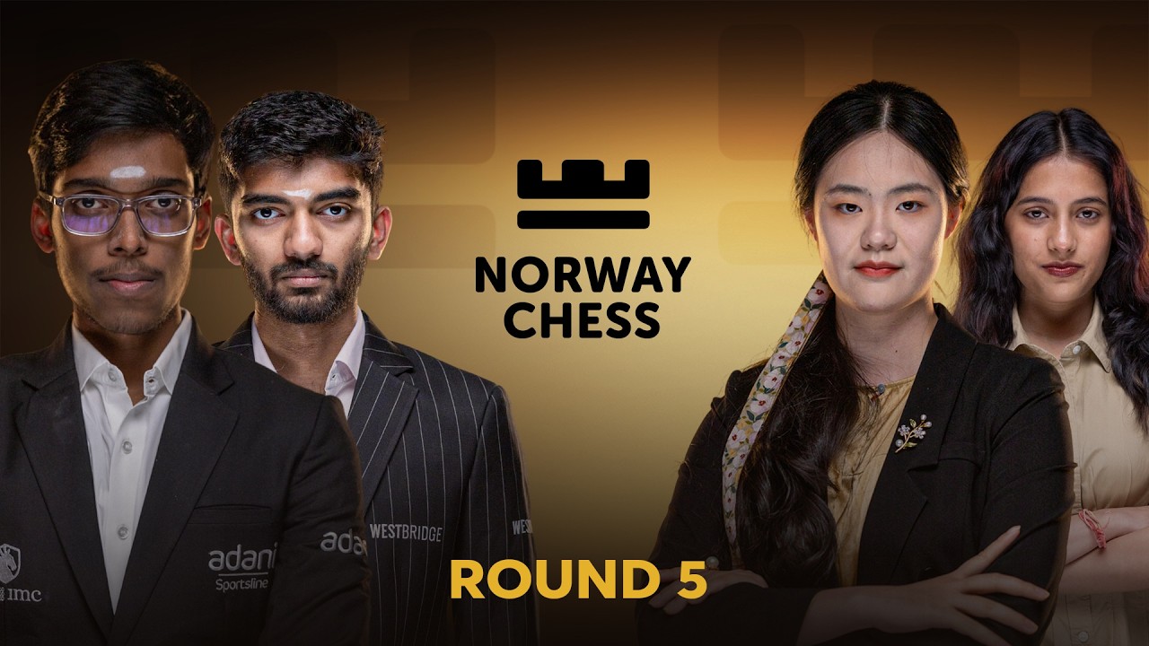 ALL-INDIAN clash today! | Norway Chess 2026 Round 5 | Alireza vs Vincent | Anna vs Bibisara