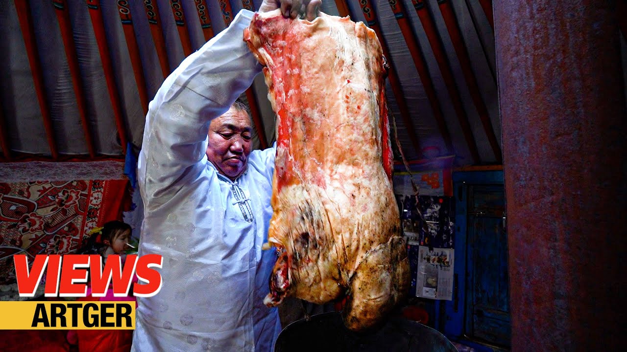Mongolian White Moon Feast! Celebrating Lunar New Year with Nomadic Family!