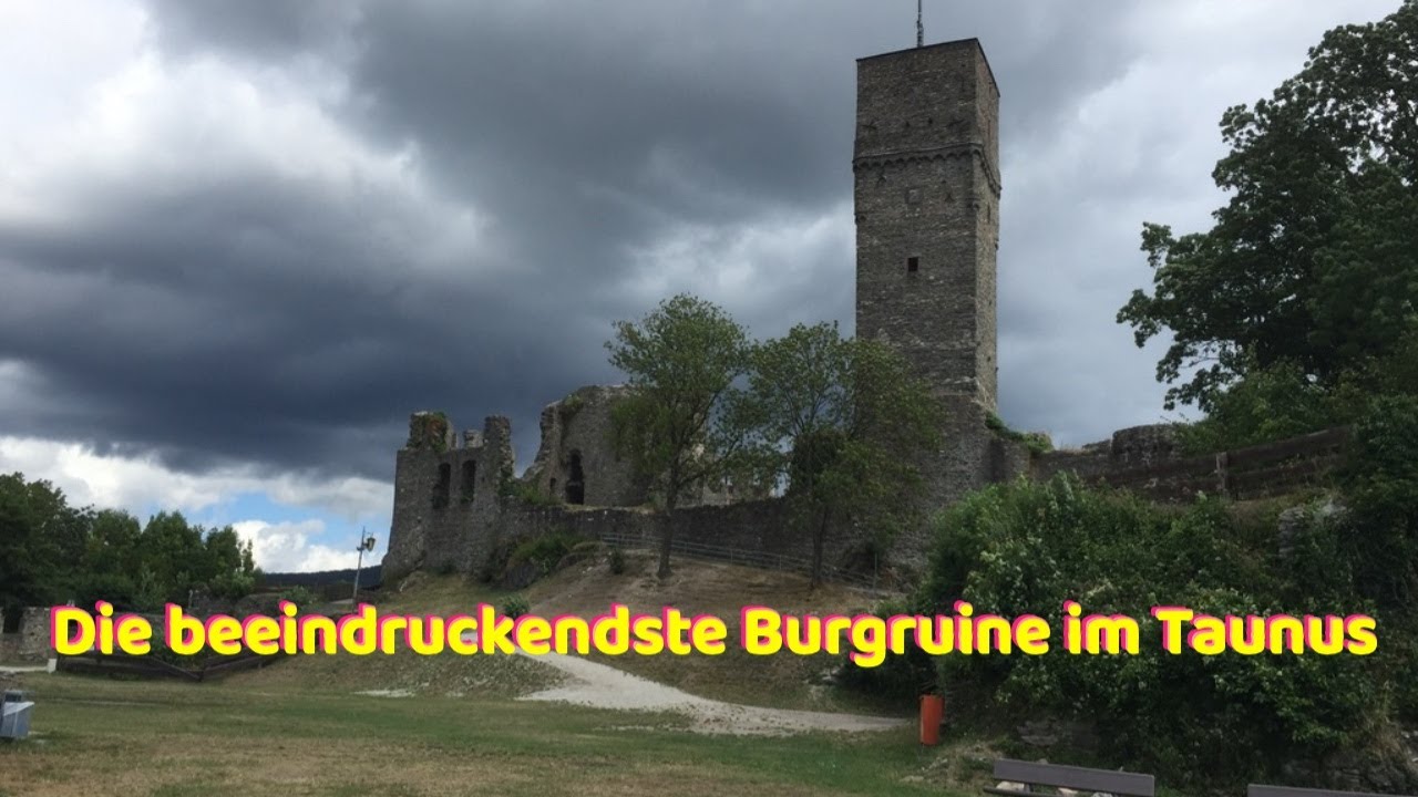 Geheimnisvolle Mauern und sagenumwobene Türme, die Burgruine Königstein im Taunus
