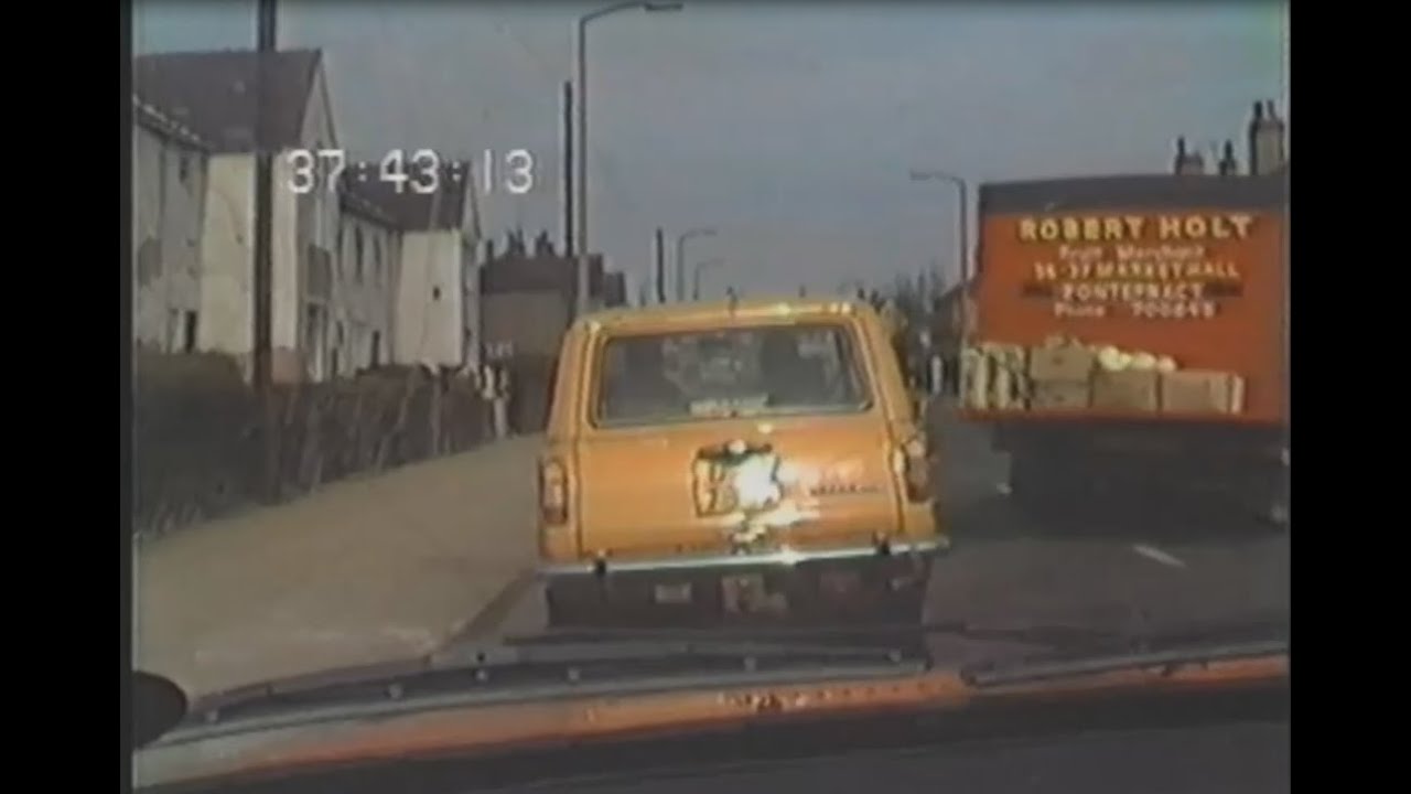 No.45  Dashcam 1987 Style......A Drive Around Castleford & Whitwood.  5.5.87