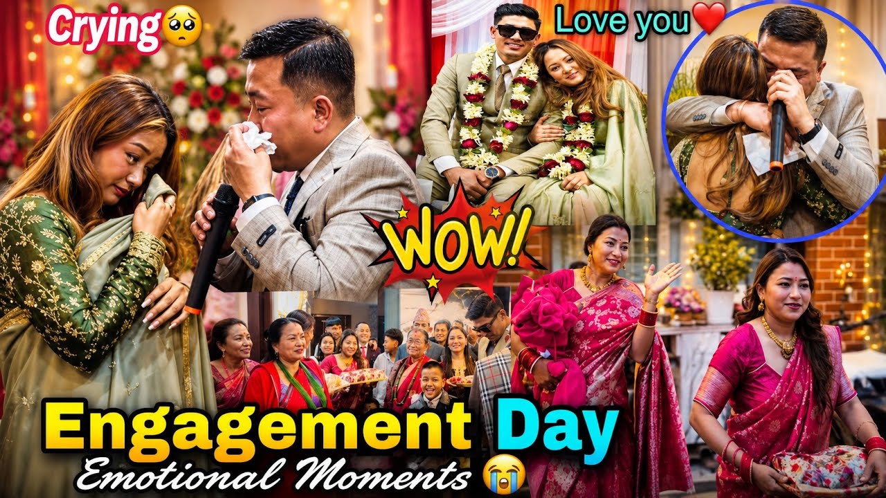Hardest Moment🥺😢Engagement Day💍😍Day 3 Twins Couple