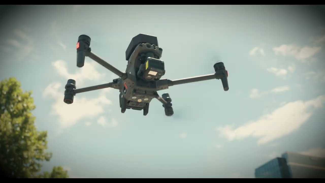 Paladin All-in-One Drone as First Responder Solution