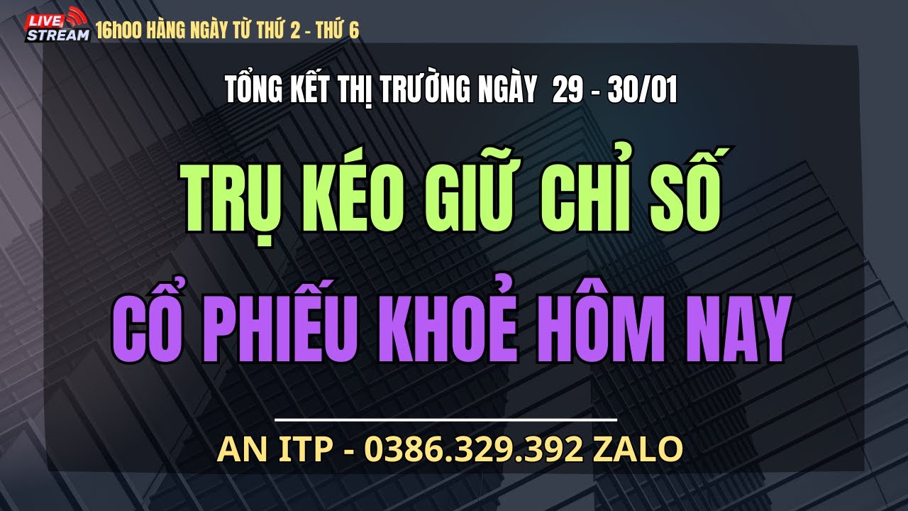 Giải Phẫu Sau Giờ Khớp Lệnh | Trụ Kéo Chỉ Số | Cổ Phiếu Khoẻ Hôm Nay!