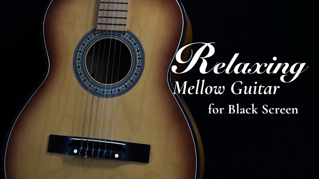 Deep Calm Sleep: Relaxing Acoustic Guitar Music for Peace【Black Screen 10 hours】