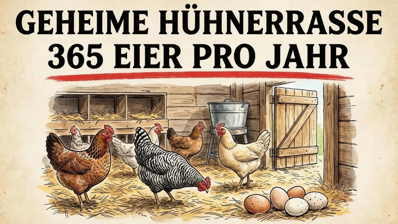 7 beste Legehennenrassen, die bis zu 365 Eier pro Jahr legen