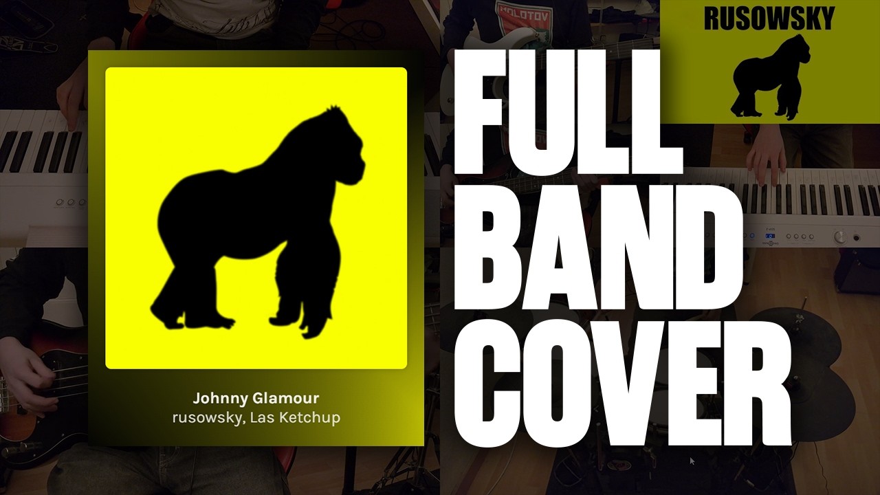 rusowsky - Johnny Glamour (Full band cover)