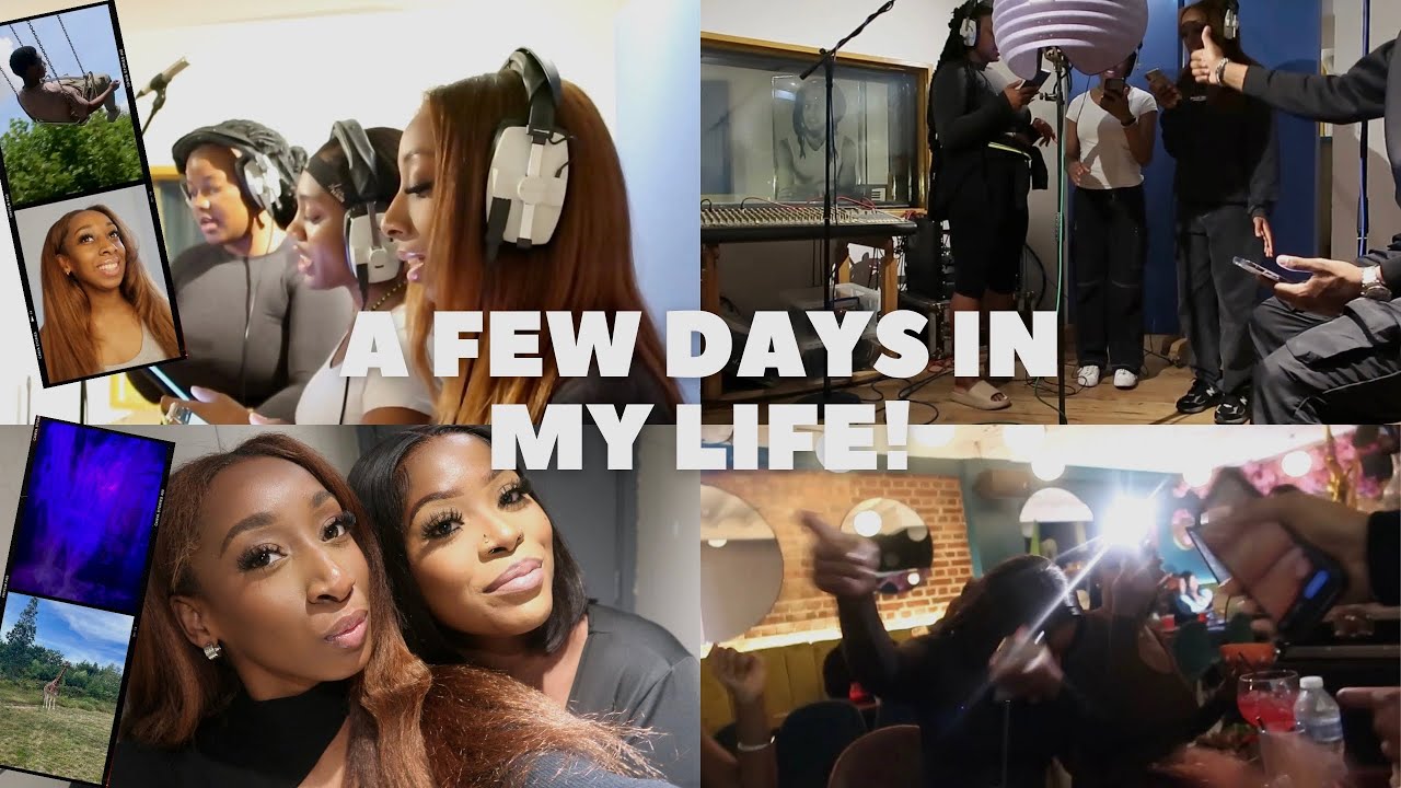 VLOG | RECORDING A GOSPEL SONG | REVAMPING MY HAIR | BRUNCH WITH THE GIRLS + CHESSINGTON
