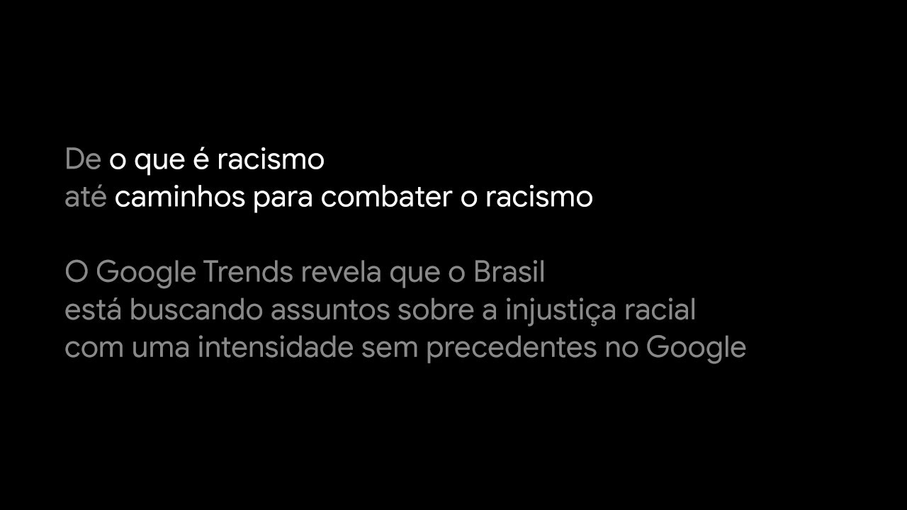 Buscando por justiça racial