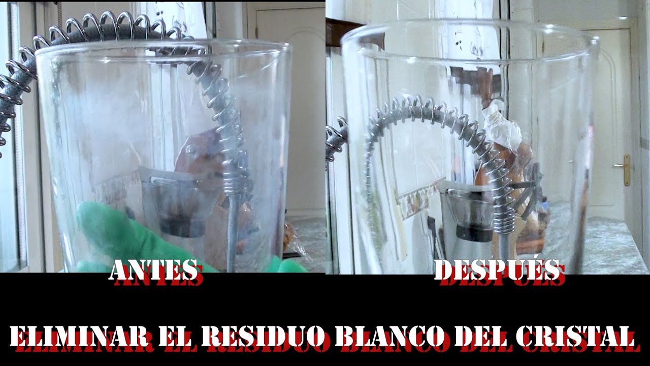 Como quitar las manchas DE CAL Y AGUA en el cristal | NO MÁS CRISTALES OPACOS |El mundo de Gracia