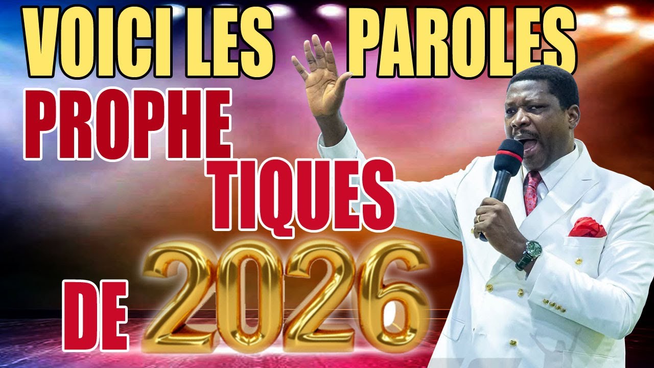 VOICI LES PAROLE PROPHETIQUES DE 2026 QUI VONT BRISER NOS ENNEMIS / NOUMONVI DODJI PAUL