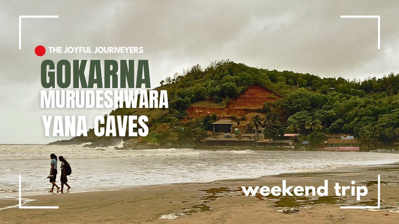 Gokarna | Yana Caves | Vibhuti waterfalls | Murudeshwara Temple |weekend Trip #bangalore #travel