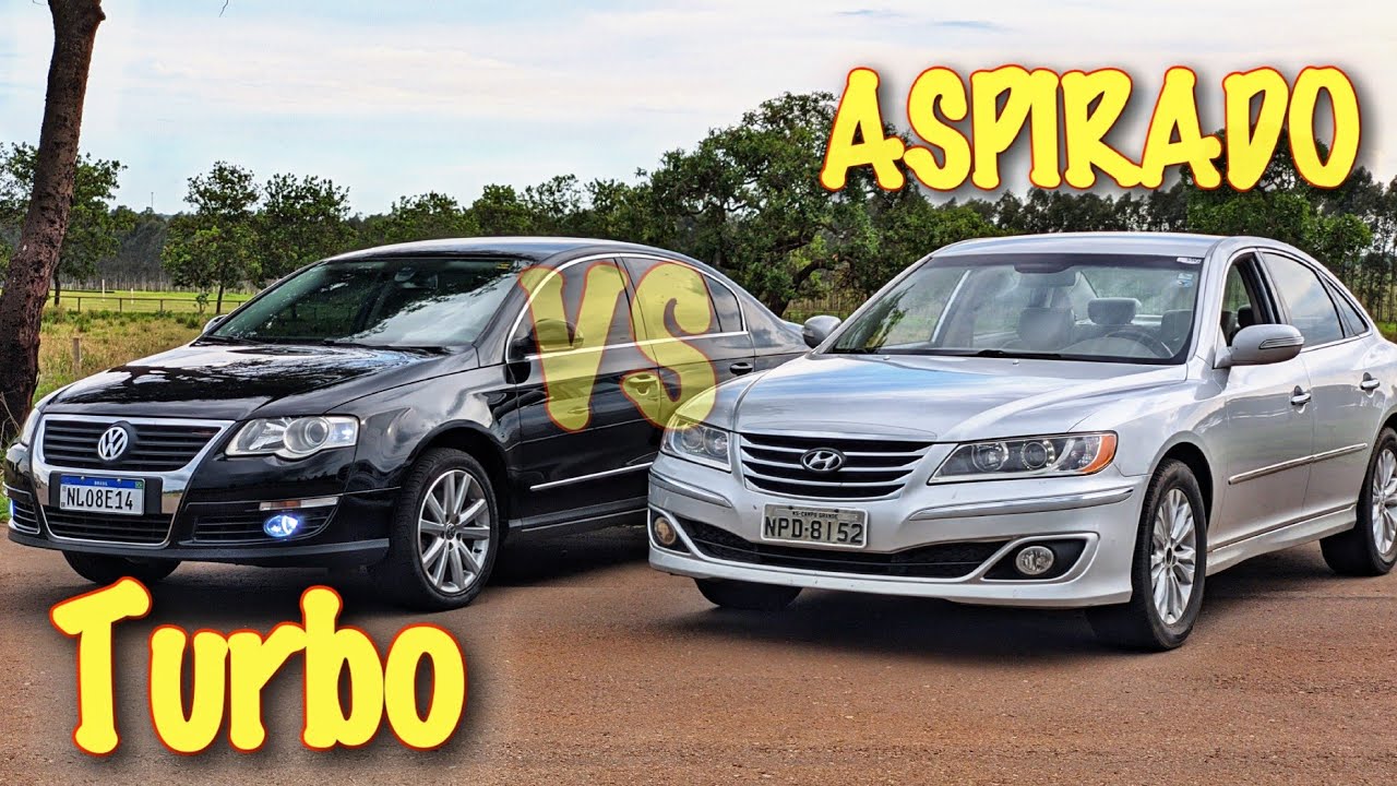 HYUNDAI AZERA V6 VS PASSAT 2.0 TURBO!! SERÁ QUE DA 6ZÃO OU TURBÃO??