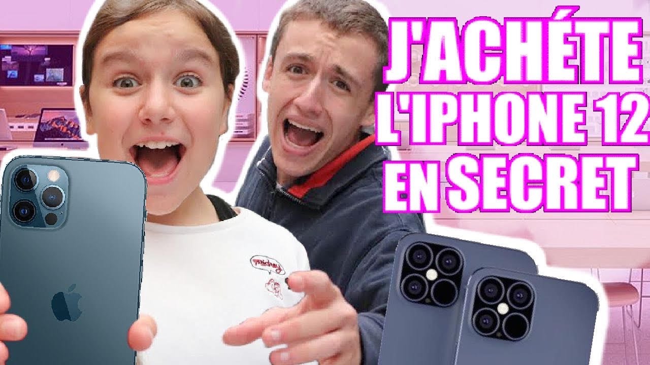 J'ACHÉTE L'IPHONE 12 EN SECRET !