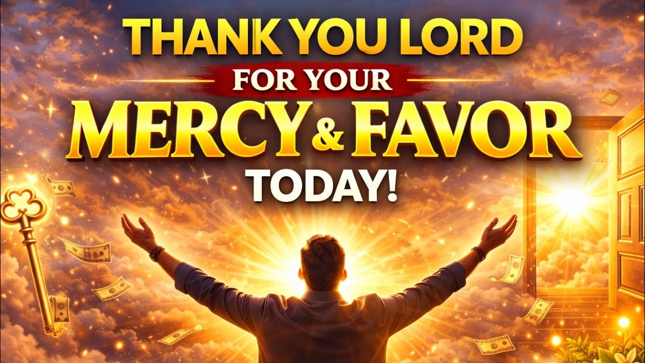 Lord, Thank You For Your Mercy and Favor | Morning Prayer 