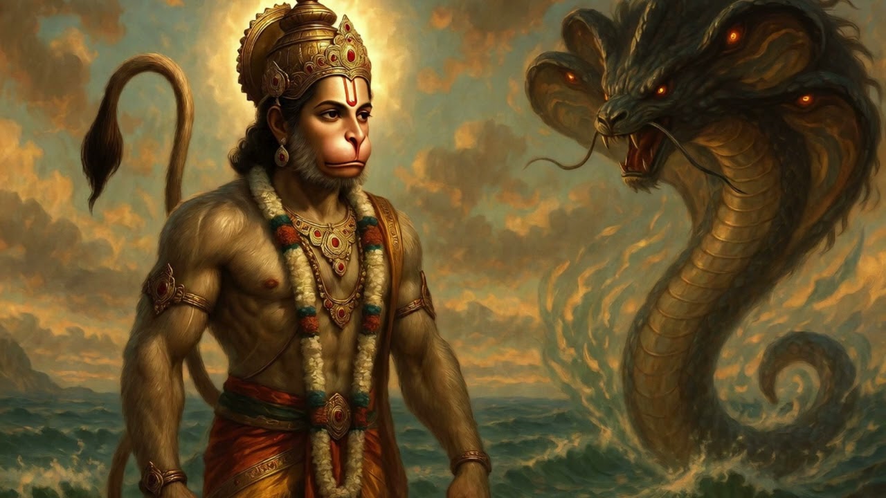 सुरसा परीक्षा में हनुमान  हनुमान Hindi Bhajan 1