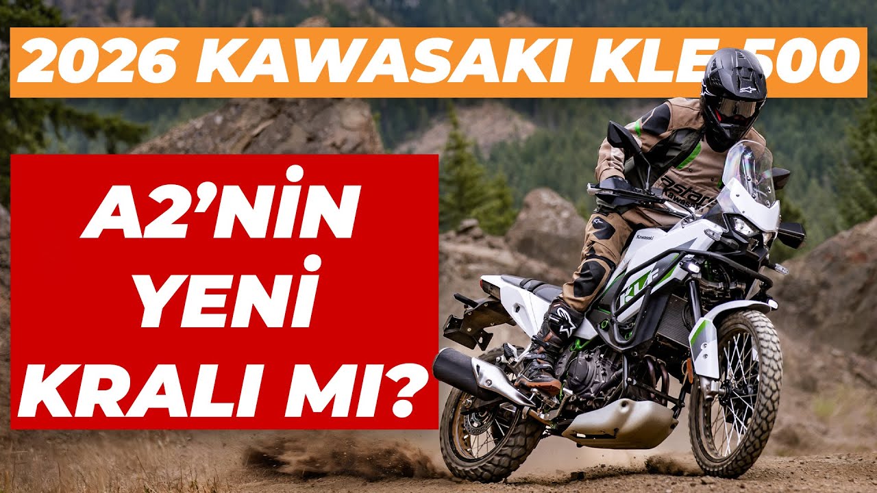 2026 Kawasaki KLE 500 Ön İnceleme | A2 Macera Motosikletinin Yeni Kralı