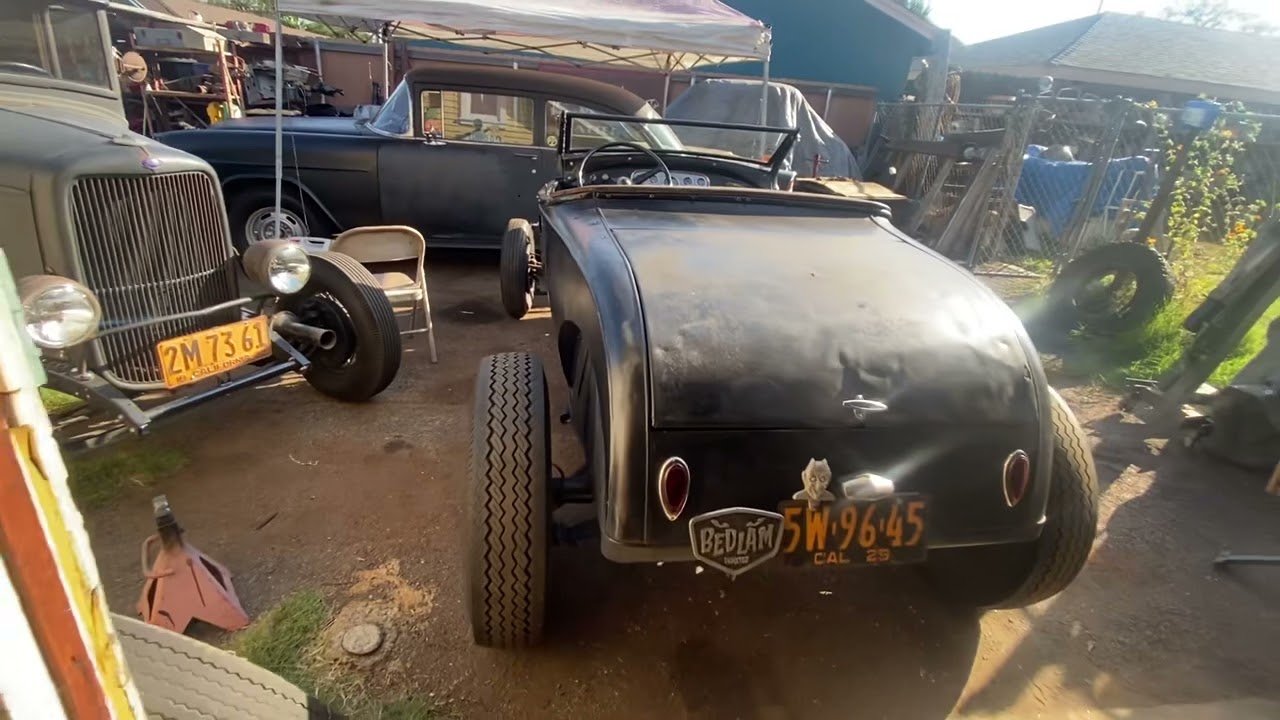 1929 Ford Roadster Flathead traditional hot rod
