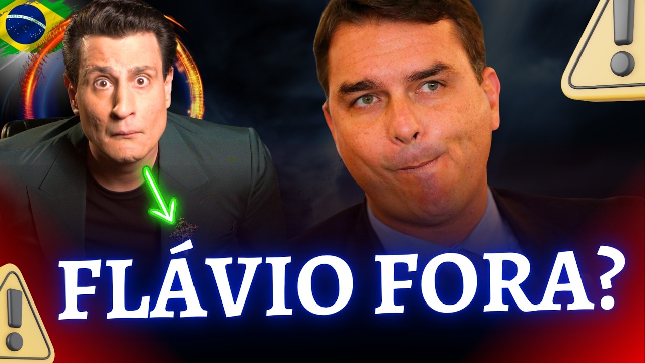 Urgente🚨 Erro do PL pode deixar Flávio Bolsonade fora das Eleições
