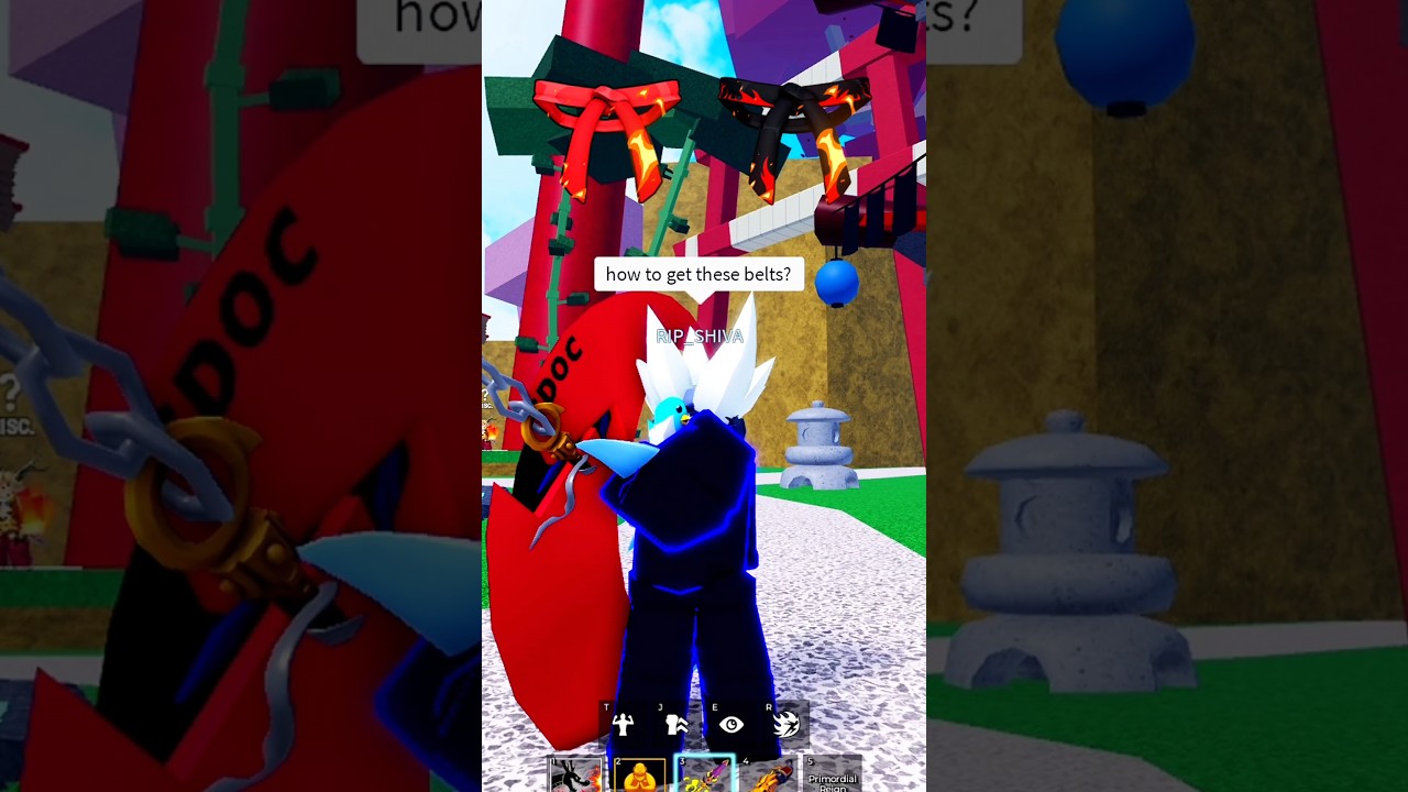 How To Get Belts In Blox Fruit ⁉️