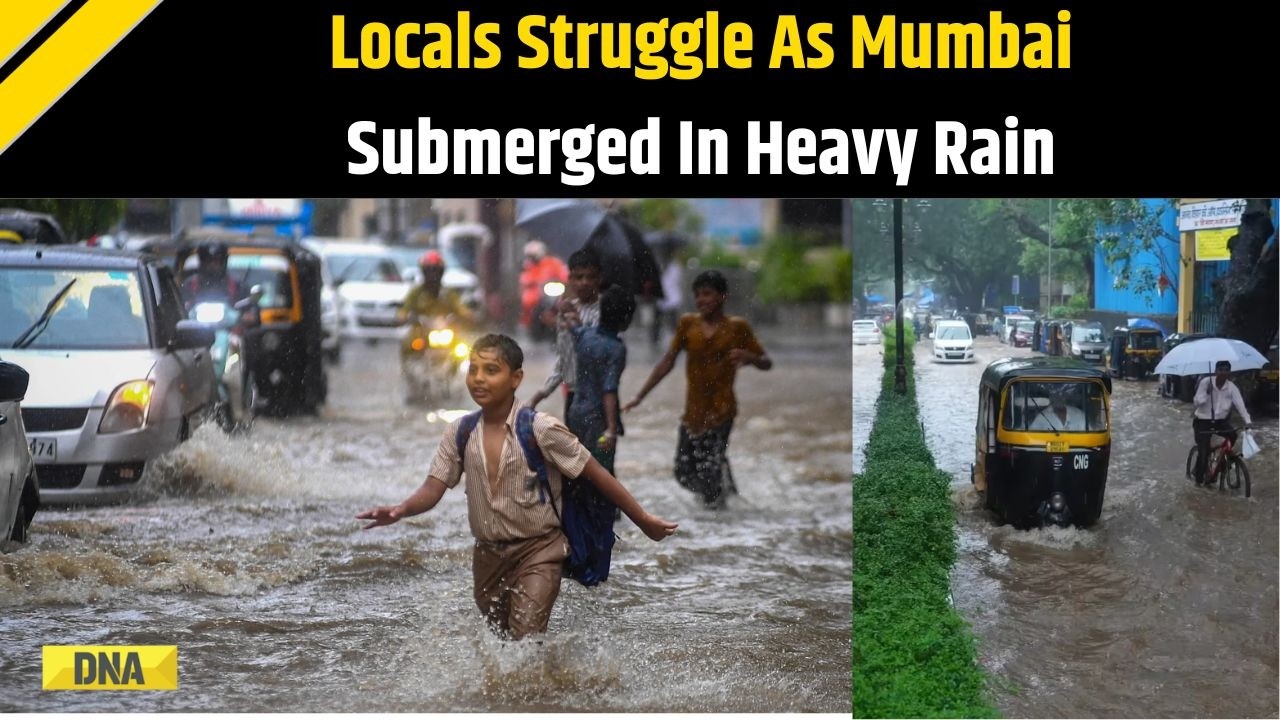 Mumbai Rains: IMD Red Alert In City, Adjoining Areas As Rain Causes Waterlogging in Andheri, Worli