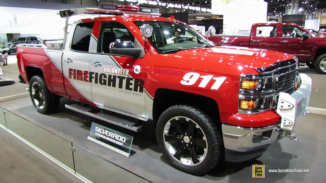 2015 Chevrolet Silverado Volunteer Fire Fighter Truck - Exterior and Interior Walkaround