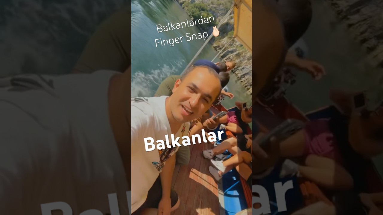 Balkanlardan Finger Snap 🫰🏻 #balkanlar #travel #macedonia